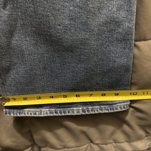 Gap 70s High Rise Flare Patch Pocket Hippie Boho Jeans Size 29 / 8 - Picture 10 of 11